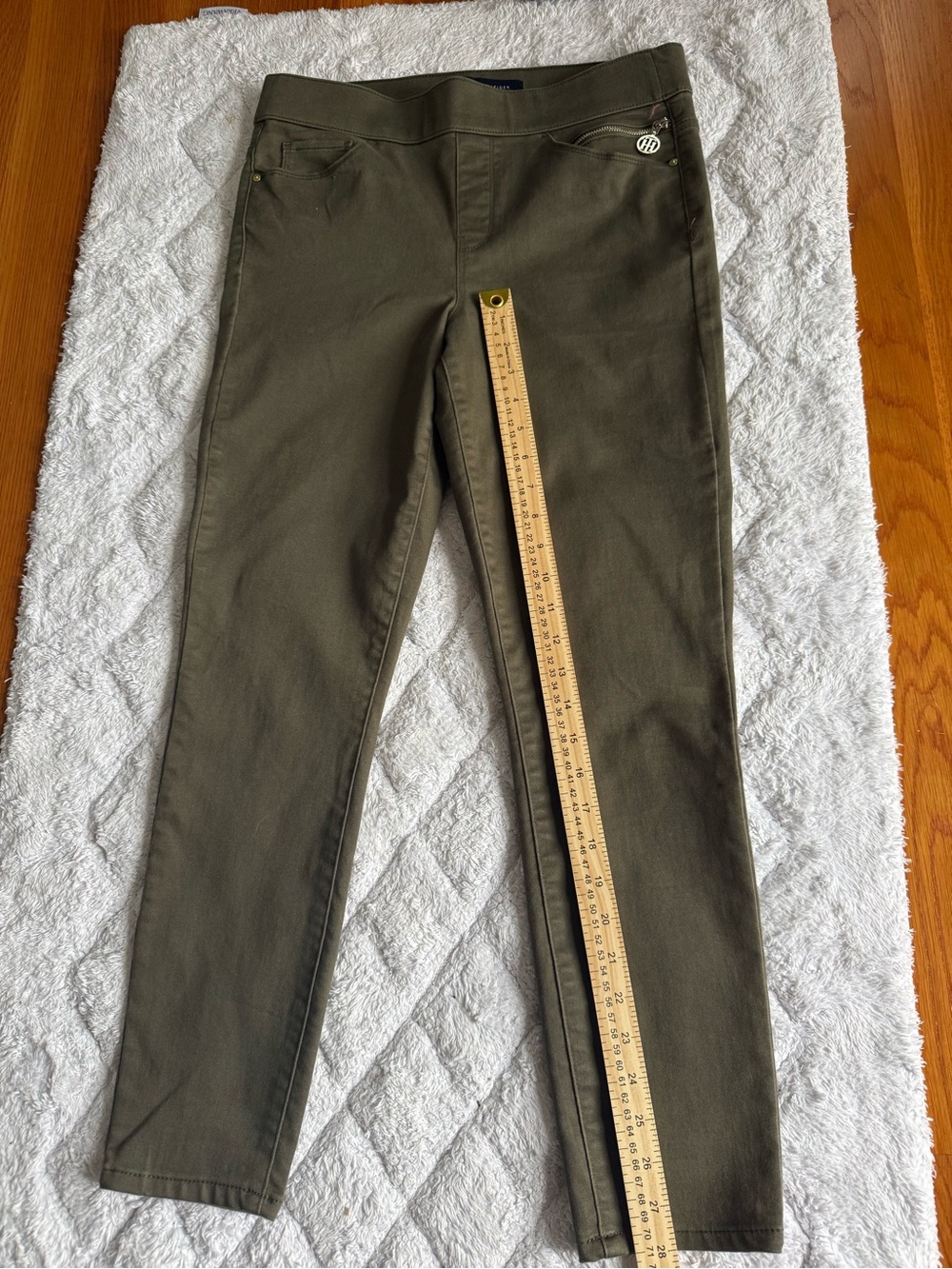 Tommy Hilfiger Olive Skinny Jeans